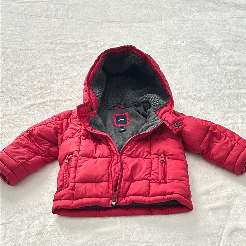 GAP Red Puffer Jacket for Kids